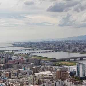 Panoramaz Osaki z Umeda Sky Building