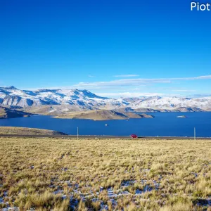 Jeziora na trasie z Chivay do Puno, Altiplano