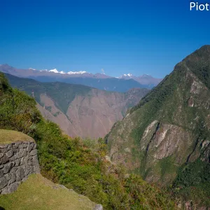 Widok z Machu Picchu