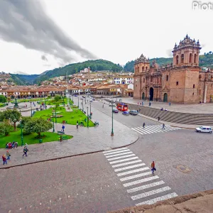 Plaza de Armas w Cuzco