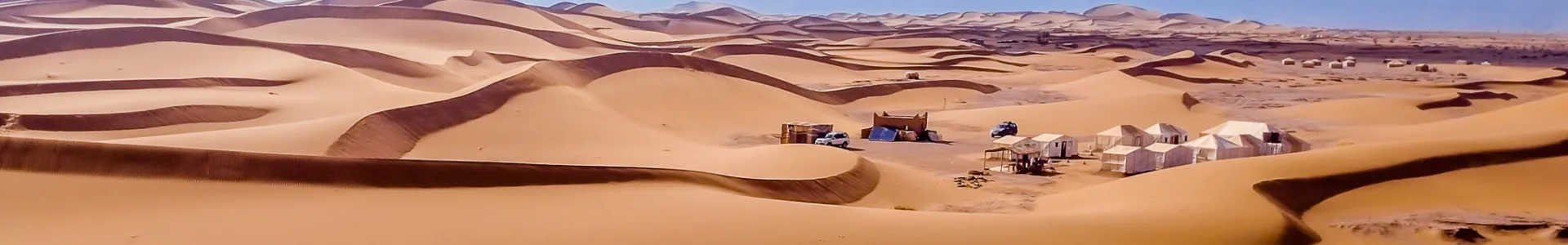 obozowisko na pustyni Erg Chigaga